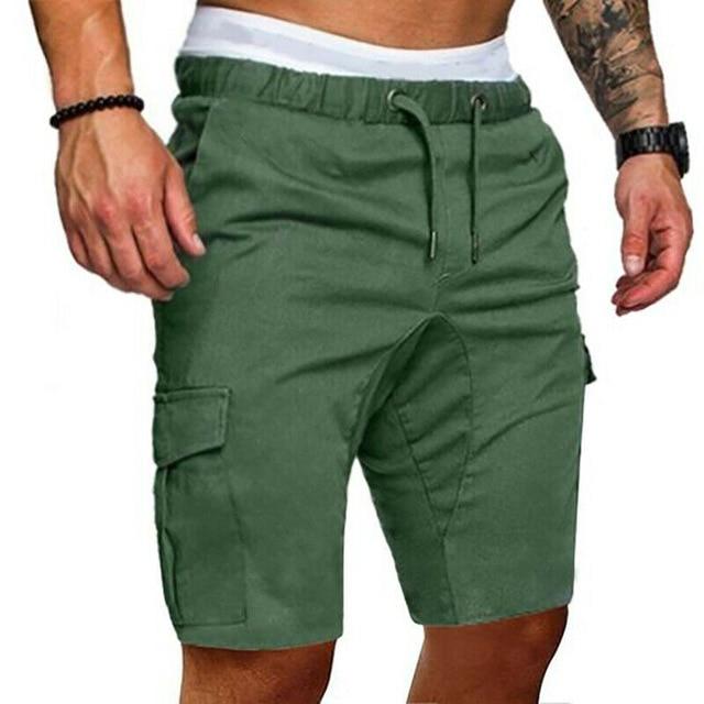 Mens Cargo Shorts Pants Casual Summer Beach Sport Gym