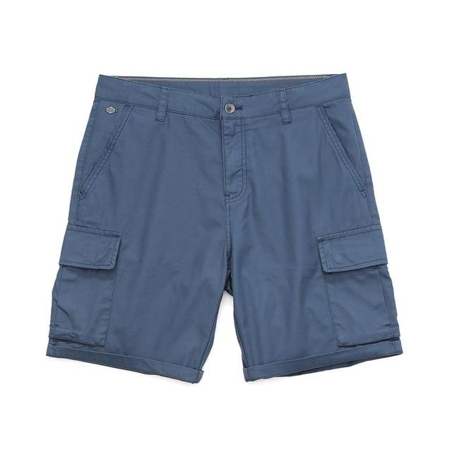 Summer New Cargo Shorts Men Fashion Enzyme Washed Casual Multi-Pockets
