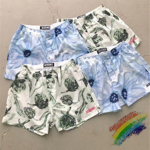 Flowers Printing Jacquemus Shorts Men Women