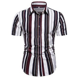 Hawaii Beach Short Sleeve Printed Shirt Summer Travel
