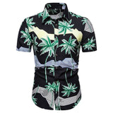 Hawaii Beach Short Sleeve Printed Shirt Summer Travel