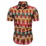Hawaii Beach Short Sleeve Printed Shirt Summer Travel